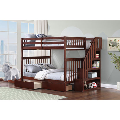 Full/Full Bunk Bed IF 1857