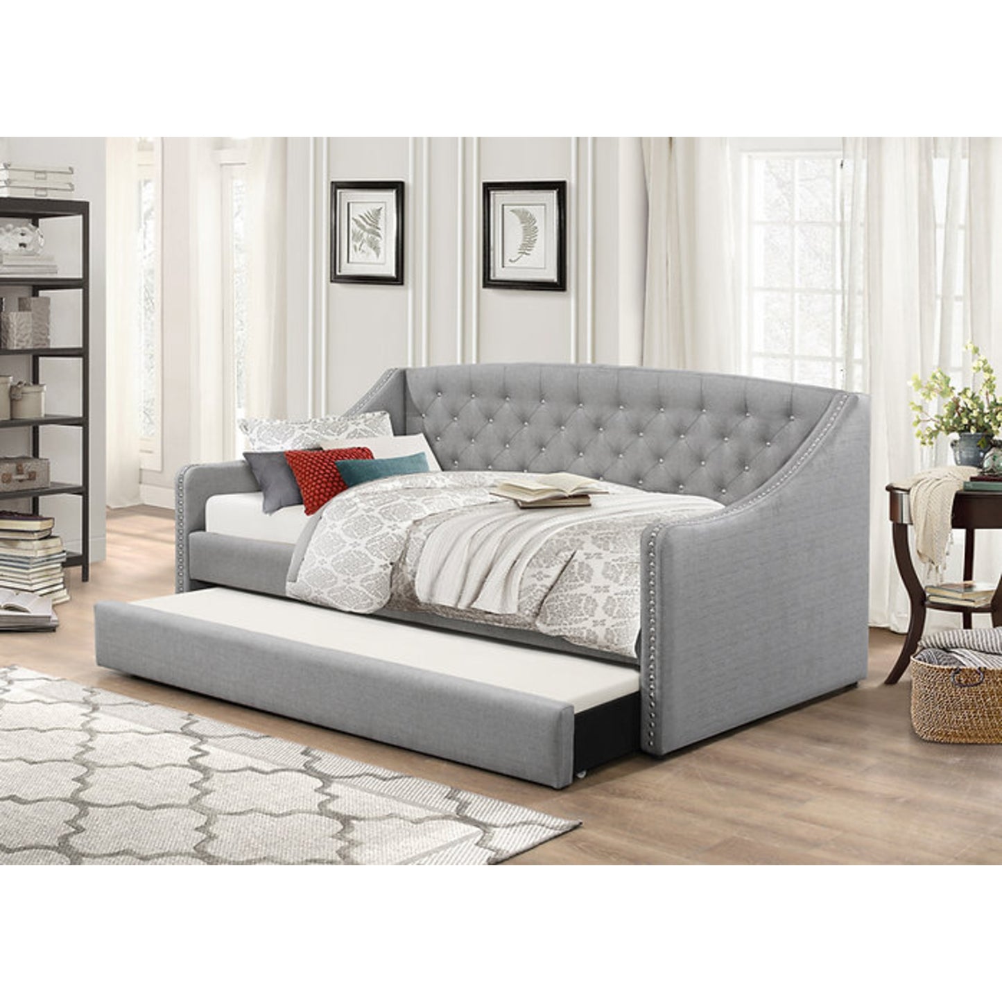 Grey Fabric Day Bed IF 308