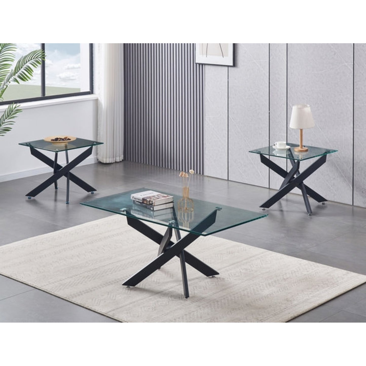 3pc Coffee Table Set  IF-2571