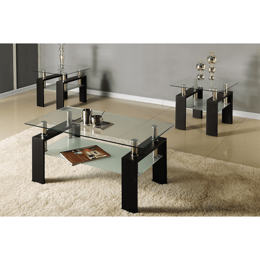 Espresso 3pc Coffee Table Set IF 2048