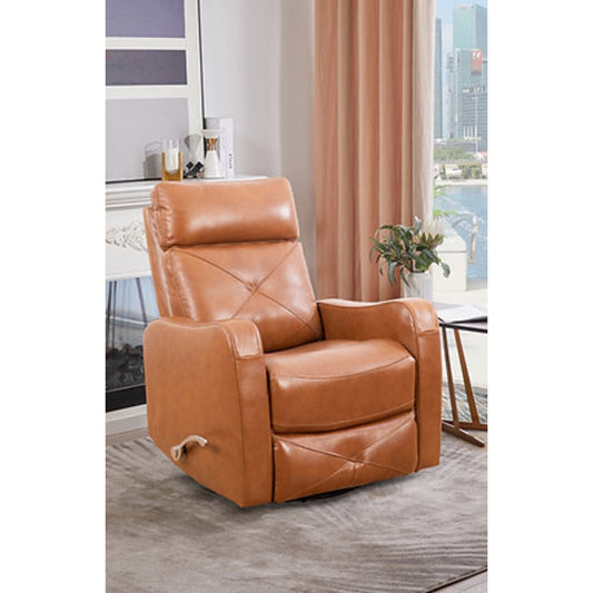 Brown Leather Match Recliner Chair IF 6331