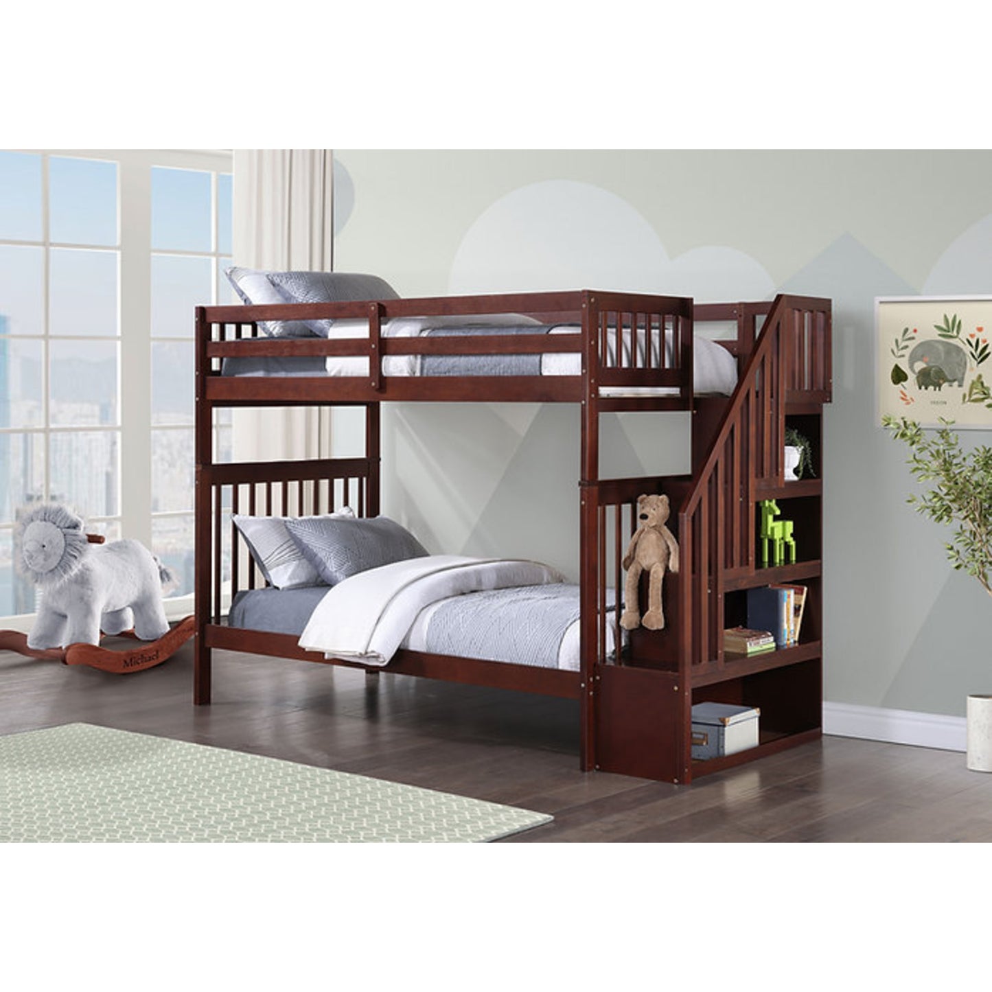 Twin/Twin Bunk Bed IF 1845