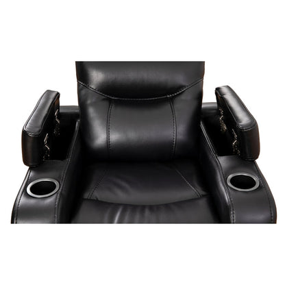 Black PU Recliner Chair IF 6310