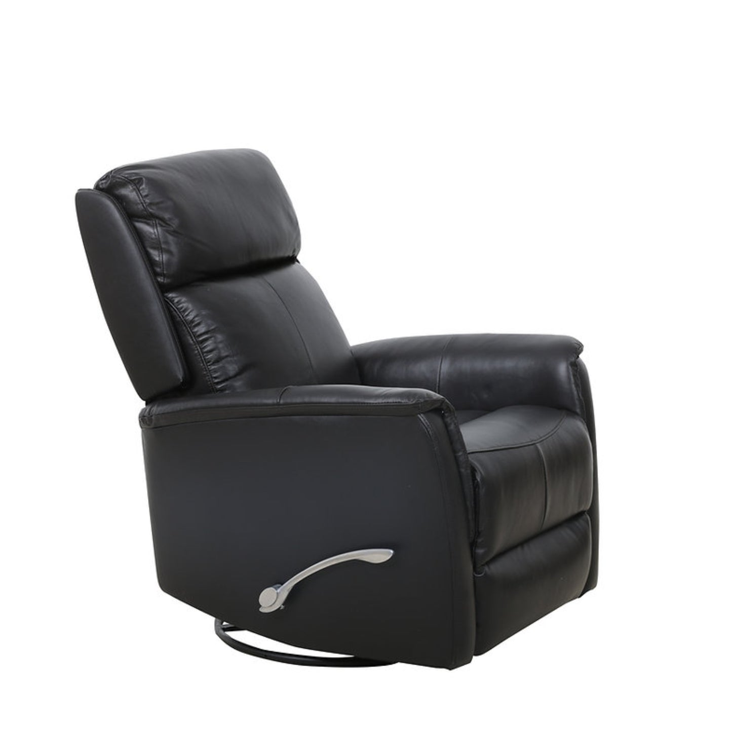 IF-6382 Leather Match Rocker Recliner - Blackberry