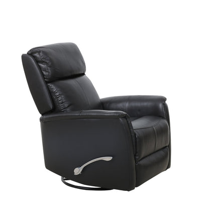 IF-6382 Leather Match Rocker Recliner - Blackberry