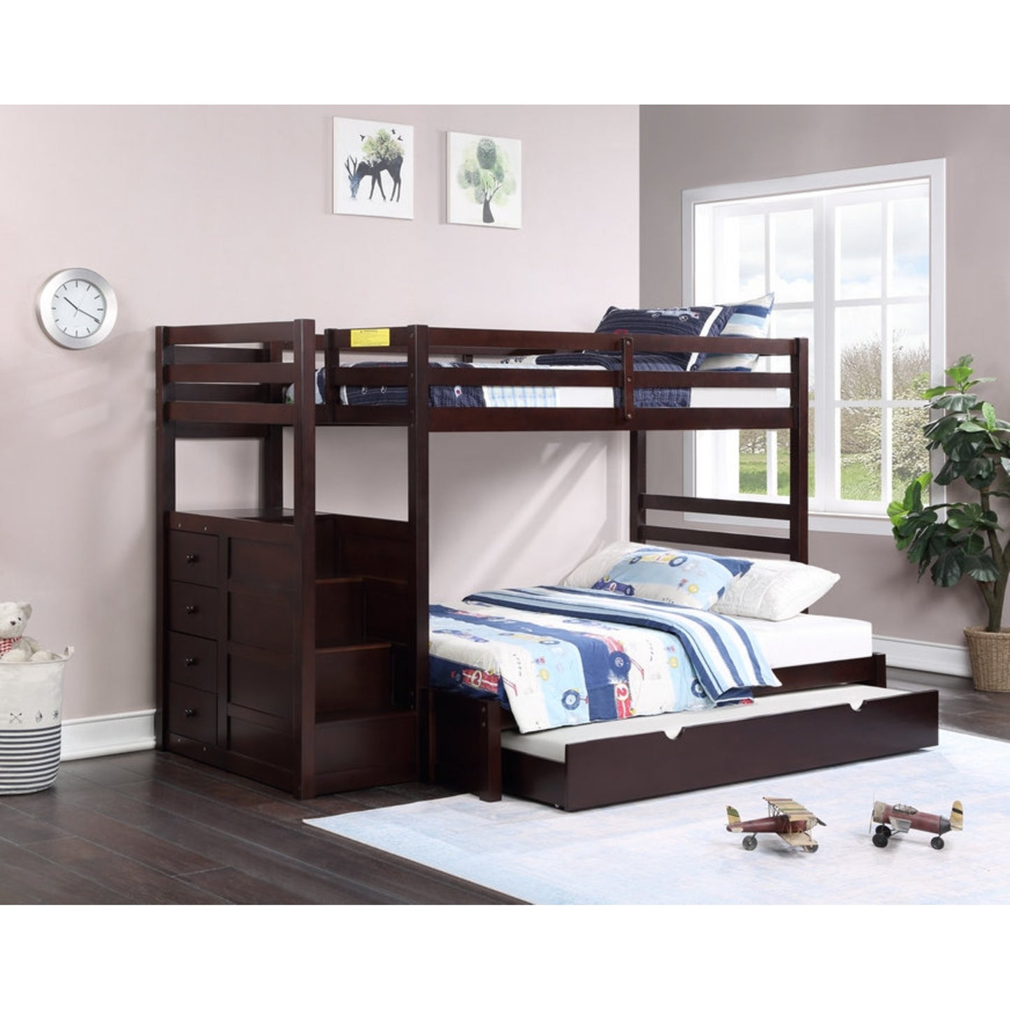 Twin/Twin Convertible Bunk Bed IF 1892