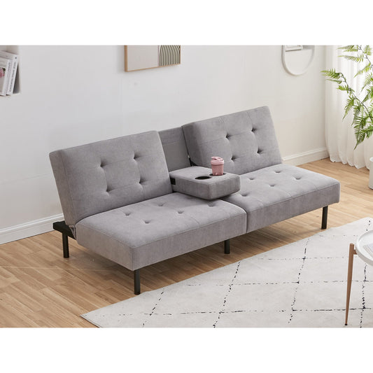 Grey Fabric Sofa Bed IF 8090