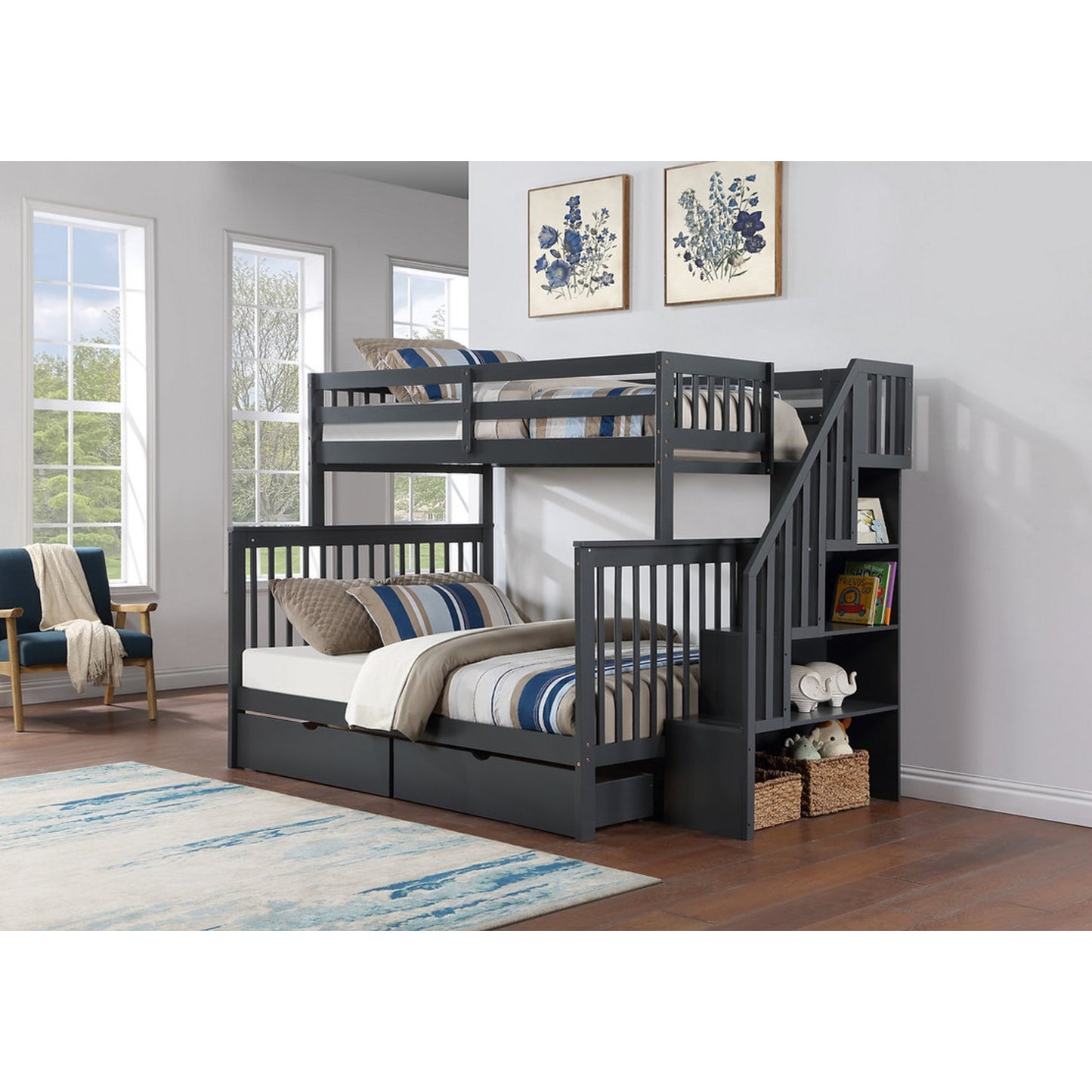 Twin/Full Bunk Bed IF 1850