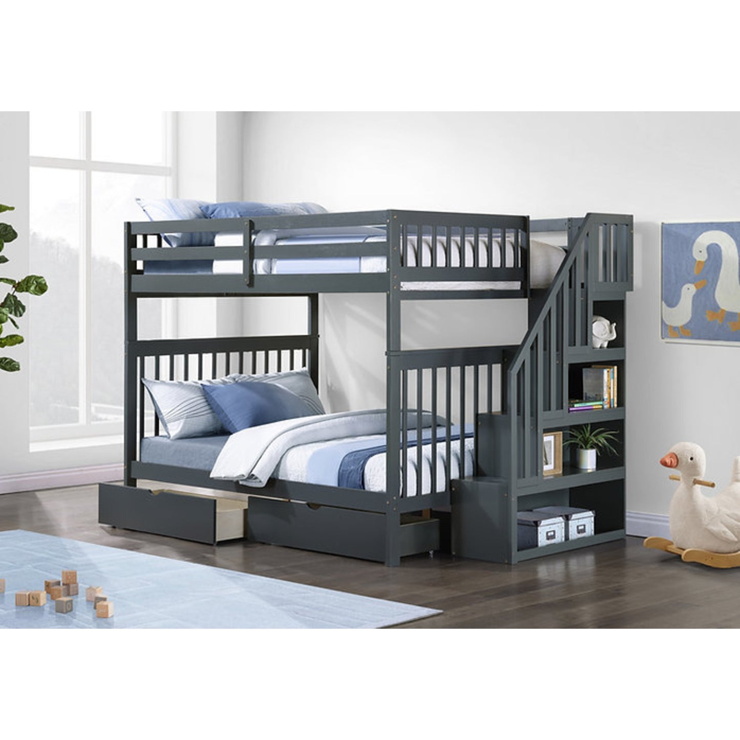 Full/Full Bunk Bed IF 1857