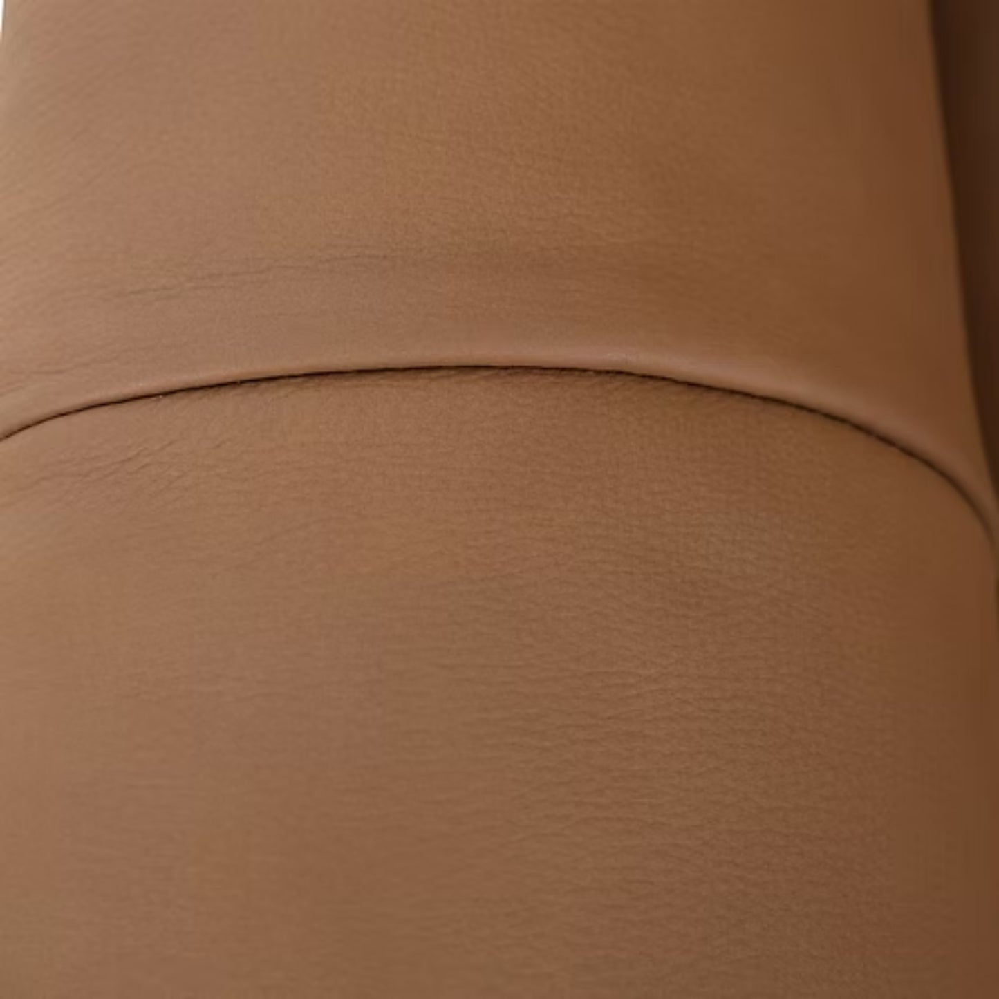 IF-6380 Leather Match Rocker Recliner - Caramel Brown