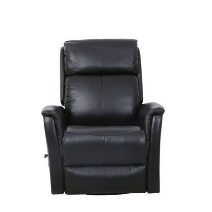 IF-6382 Leather Match Rocker Recliner - Blackberry