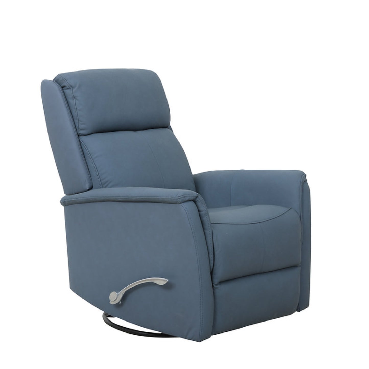 IF-6383 Leather Match Rocker Recliner - Sapphire