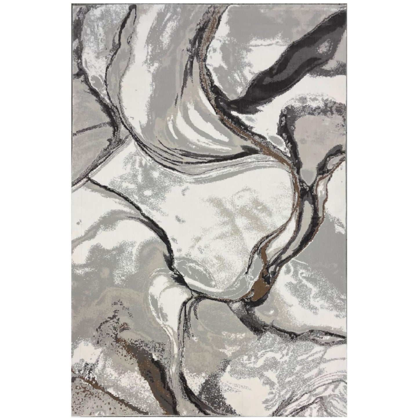 AREA RUG M- 88252 - Grey / Navy