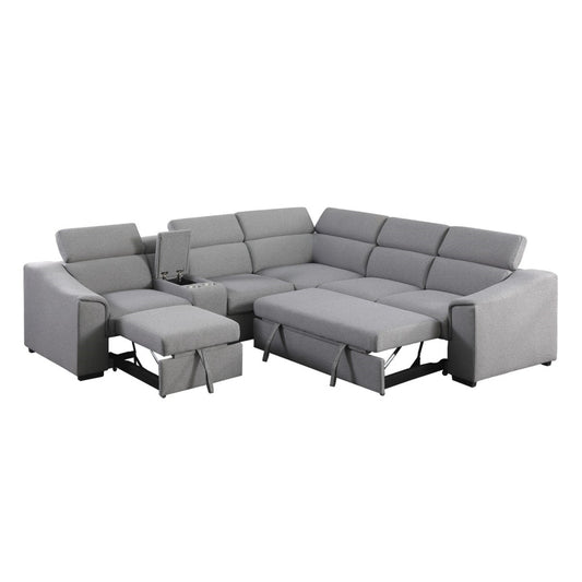 Sectional Sofa Bed B 75652
