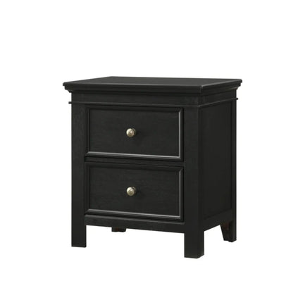 Camden Double / Queen 6pc Bedroom Set B511 - Black, Grey, White, Antique White