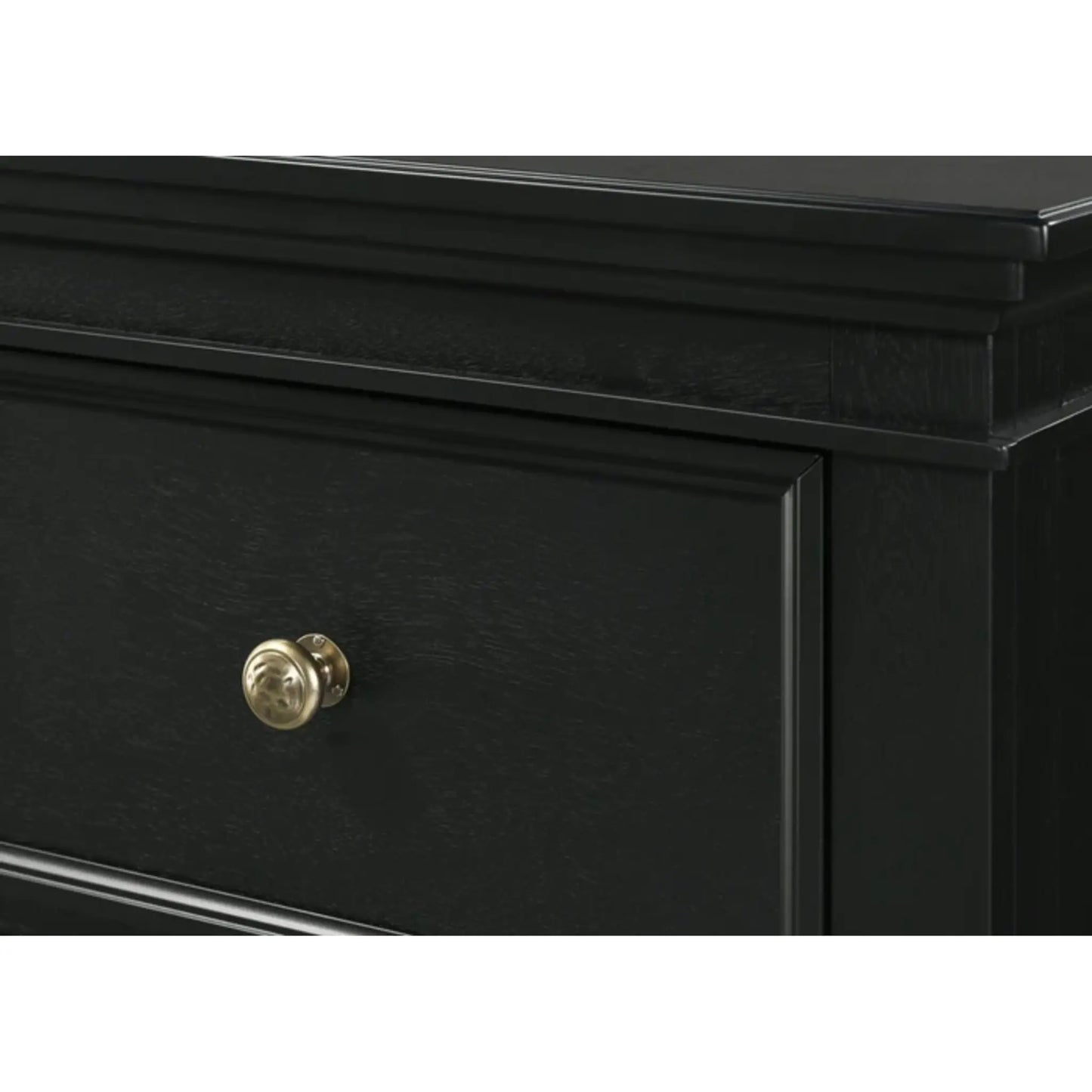 Camden Double / Queen 6pc Bedroom Set B511 - Black, Grey, White, Antique White
