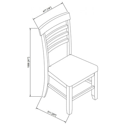 Counter Stool (Set of 2pc) B 270