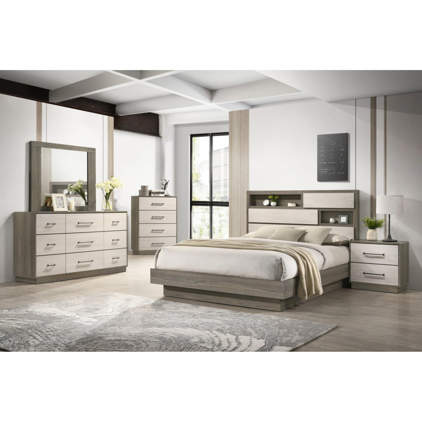 Amiri Queen 6-Piece Bedroom