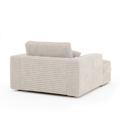 Phoenix Lounger in elegant beige