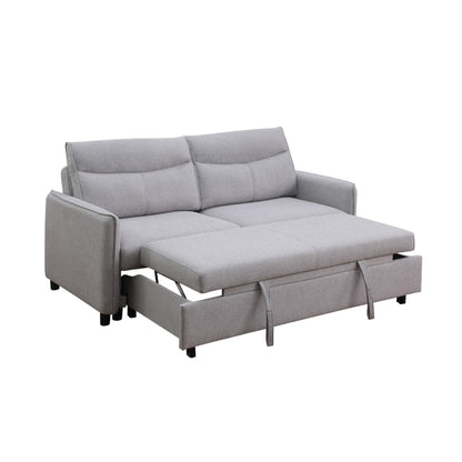 Harold 3-Seater Sofa Bed - Light Grey B 50021