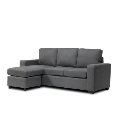 Reversible Sectional with 2 Throw Pillow - 6052