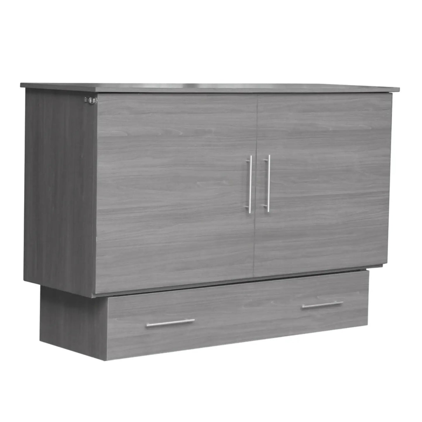 Midtown Cabinet Bed with 5" Queen Size High Density Foam Mattress