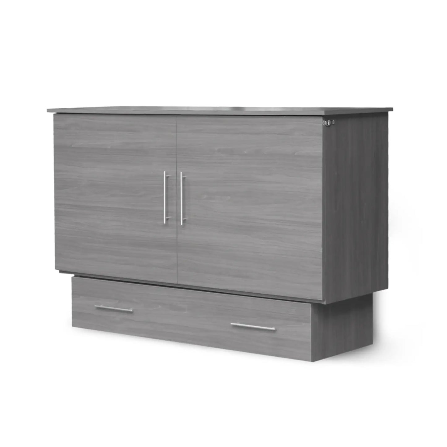 Midtown Cabinet Bed with 5" Queen Size High Density Foam Mattress