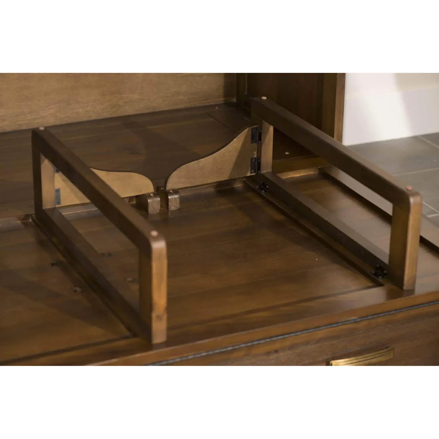 Tuscany Cabinet Bed with 6" High Density Mattress