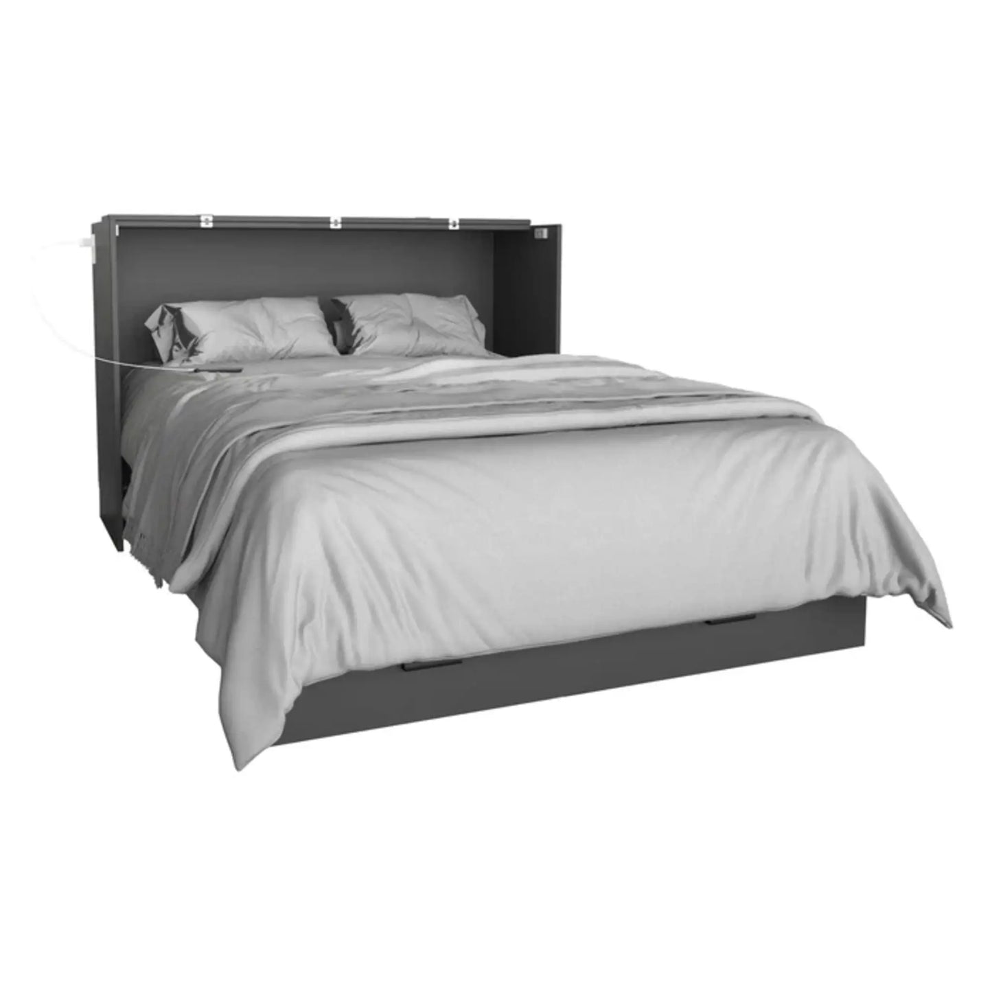 Hyde Murphy Cabinet Bed with 6" Memory Foam Mattress