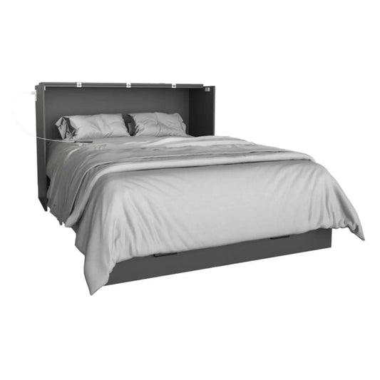 Hyde Murphy Cabinet Bed with 6" Memory Foam Mattress