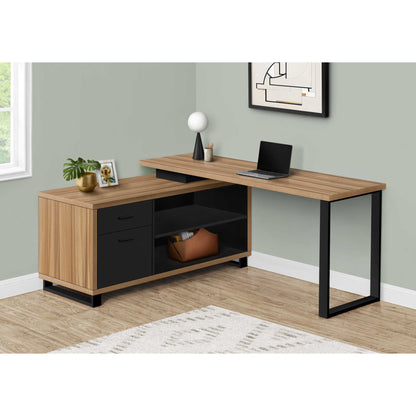 OFFICE DESK M7716 - Black / White / Cherry / Reclaimed / Grey / Modern Grey / Espresso