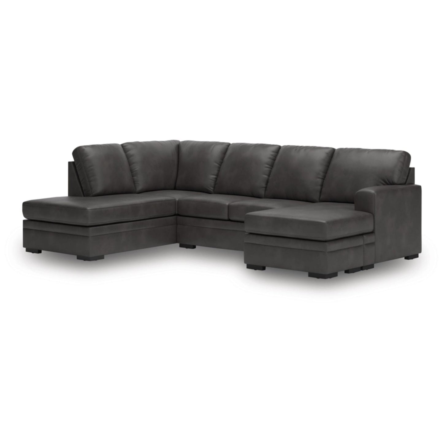 Lofton-Pike 2-Piece Sectional with Chaise - Shadow