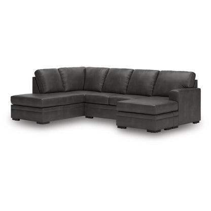 Lofton-Pike 2-Piece Sectional with Chaise - Shadow