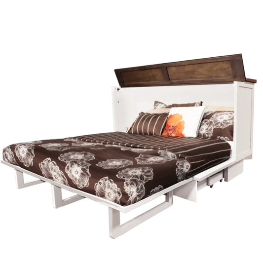 Cape Cod Cabinet Bed with 6" High Density Mattress